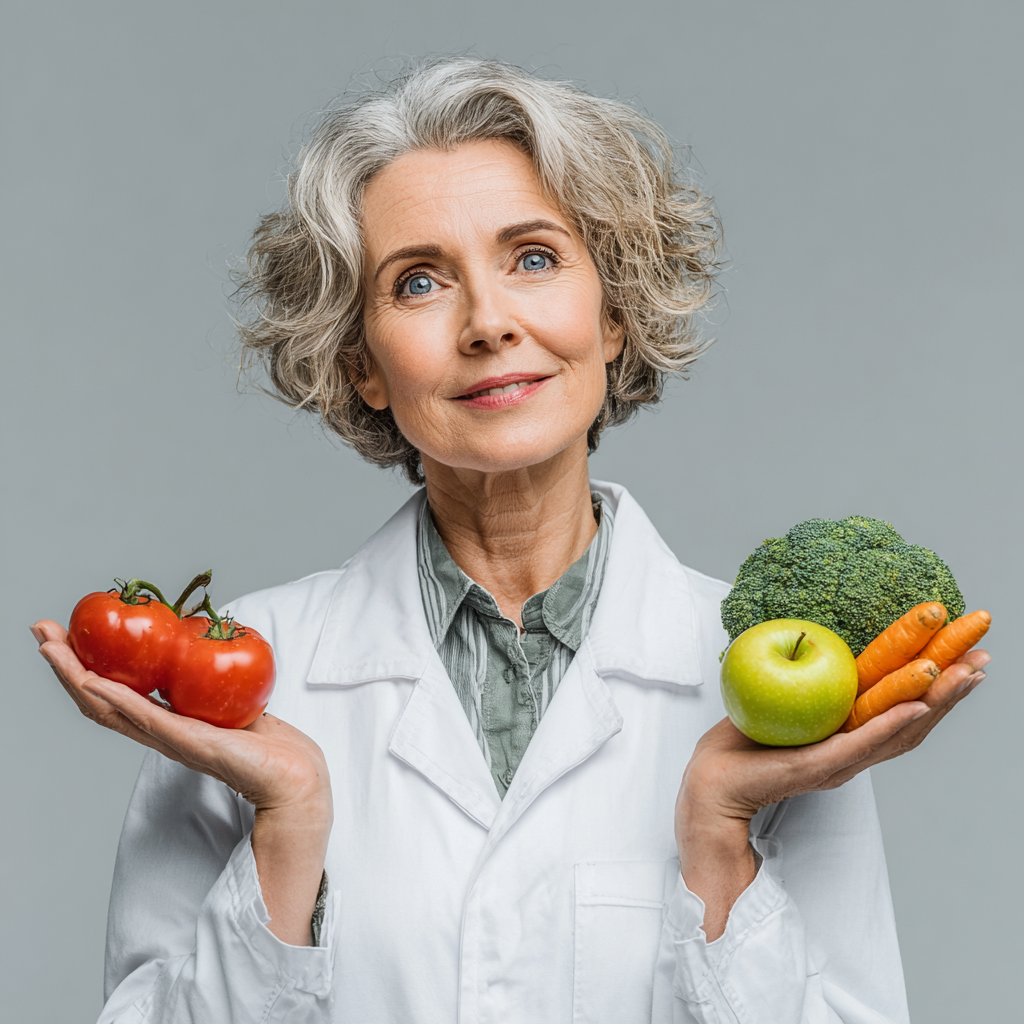 Літня пара готує здорову їжу на кухні